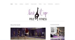 Desktop Screenshot of liveituppolefitness.com