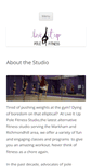 Mobile Screenshot of liveituppolefitness.com